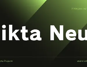 Dikta Neue font