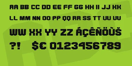 Goma Octagon font