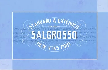 VTKS SAL GROSSO font