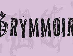 Grymmoire font