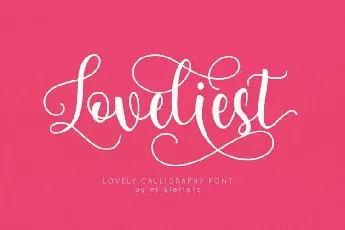 Loveliest Calligraphy font