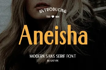 Aneisha font