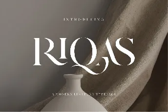 Riqas font