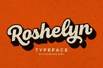 Roshelyn Bold Script font