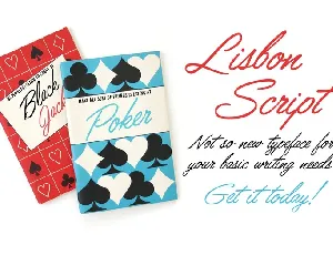 Lisbon Script Free font