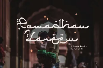 Qiyamu Ramadhan font