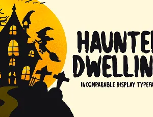 Haunted Dwelling font