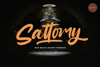 Sattomy font