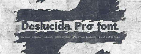 Deslucida font