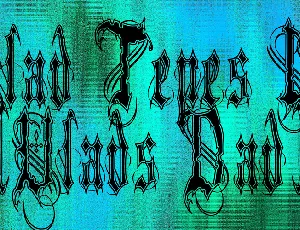 Vlad Tepes II (Vlads Dad) font