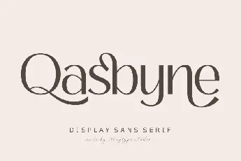 Qasbyne font