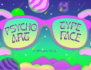 Psychoart font