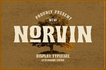 Norvin font