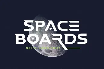 Space Boards font