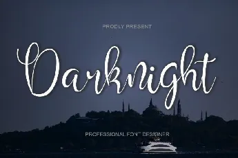 Darknight font