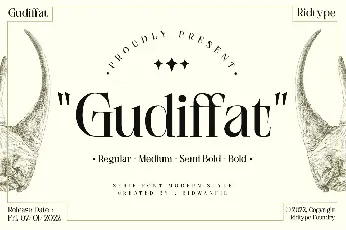 Gudiffat font