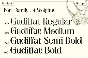 Gudiffat font