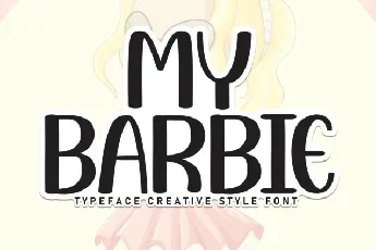 My Barbie Display font