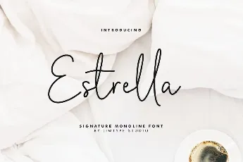 Estrella Signature DEMO font