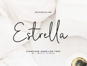 Estrella Signature DEMO font