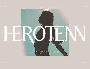 Herotenn font