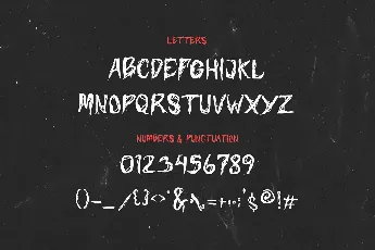 Deadlife font