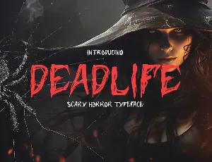 Deadlife font