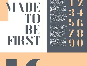 Flare Typeface font