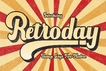 Retroday font