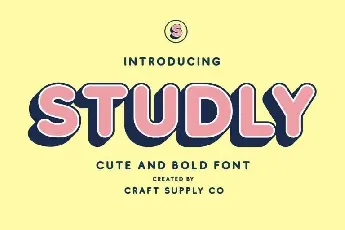 Studly font