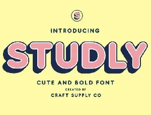 Studly font