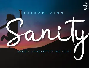 Sanity font