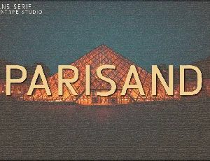 Parisand font