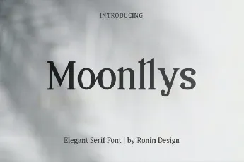 Moonllys font