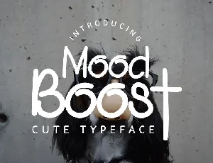 Mood Boost font