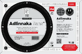 Adlinnaka Family font