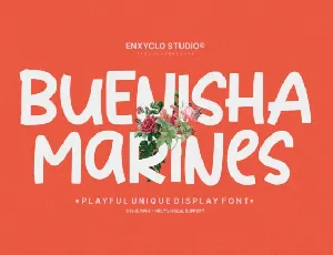 NCL Buenisha Marines font