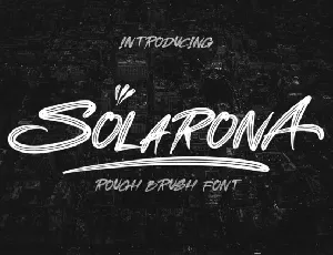 Solarona font