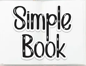 Simple Book Display font