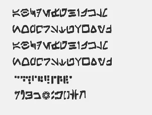 Aurek-Besh Hand font