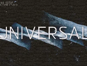 Universal font