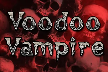 Voodoo Vampire font