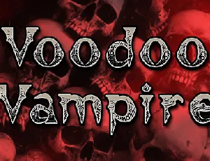 Voodoo Vampire font