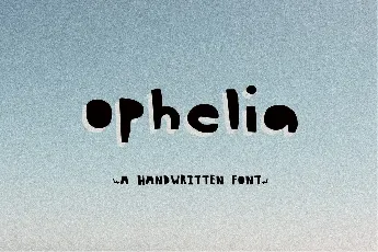 Ophelia font