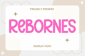 Rebornes Display font