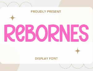 Rebornes Display font