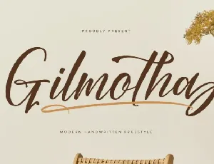 Gilmotha font