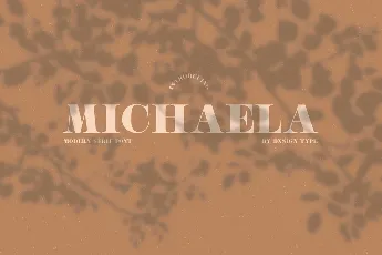 Michaela Typeface font