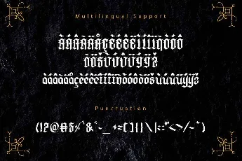 Dark Rock font