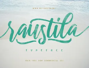 Raustila Typeface Free font